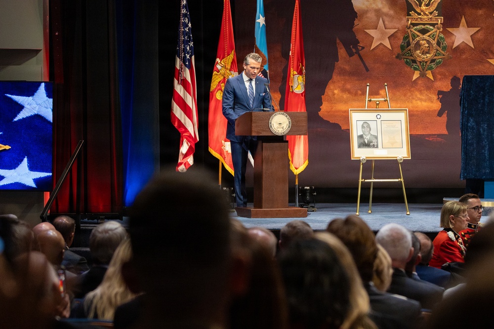 Pentagon Hall of Heroes Induction Ceremony