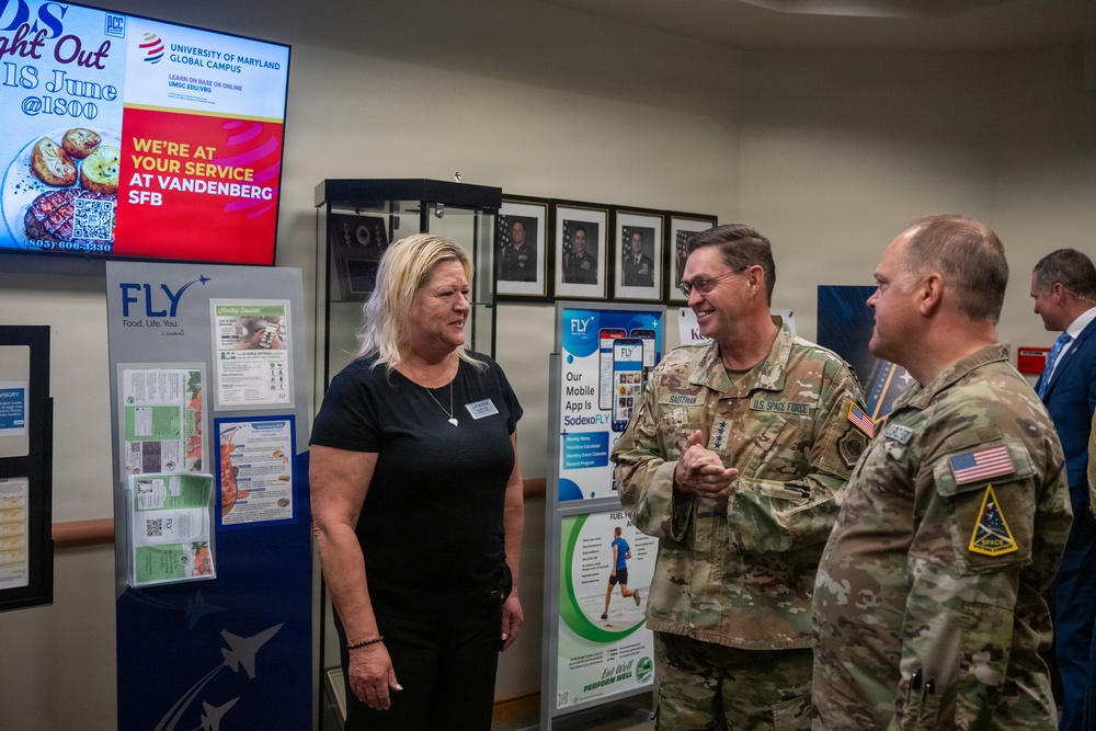 Chief of Space Operations Visits Vandenberg Space Force Base