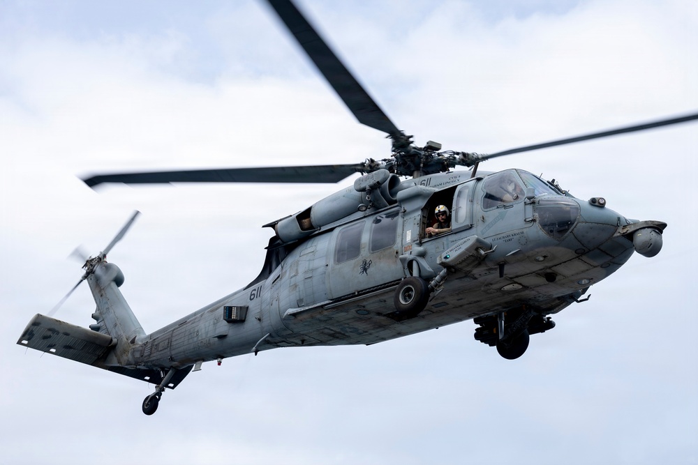 Delbert D. Black Conducts Flight Operations