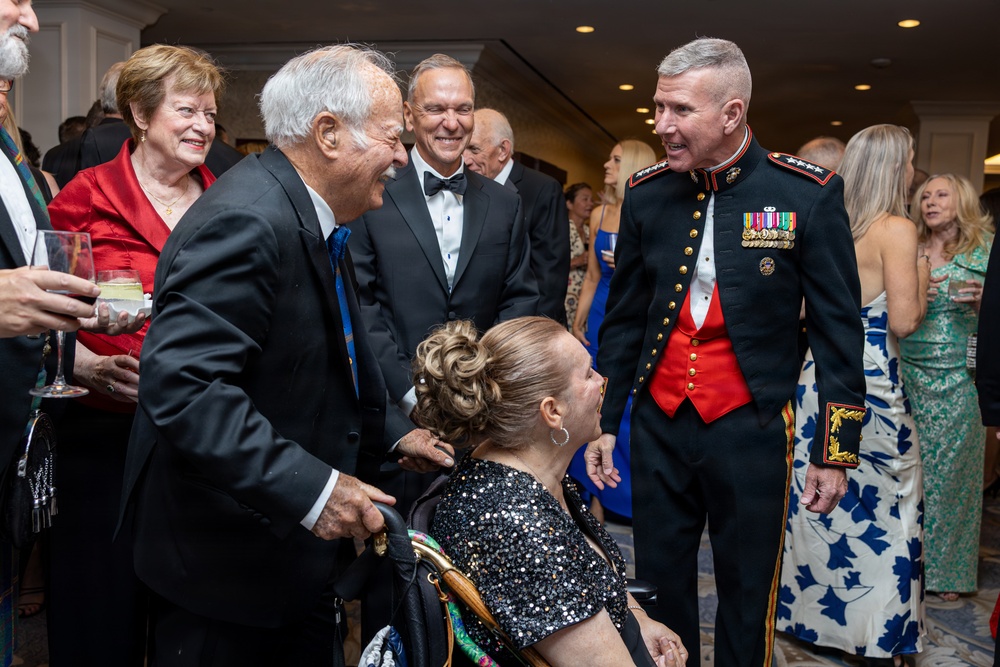 The Commandant, Gen. Eric M. Smith attends the 39th Annual Marine Corps Scholarship Foundation Celebratory Gala