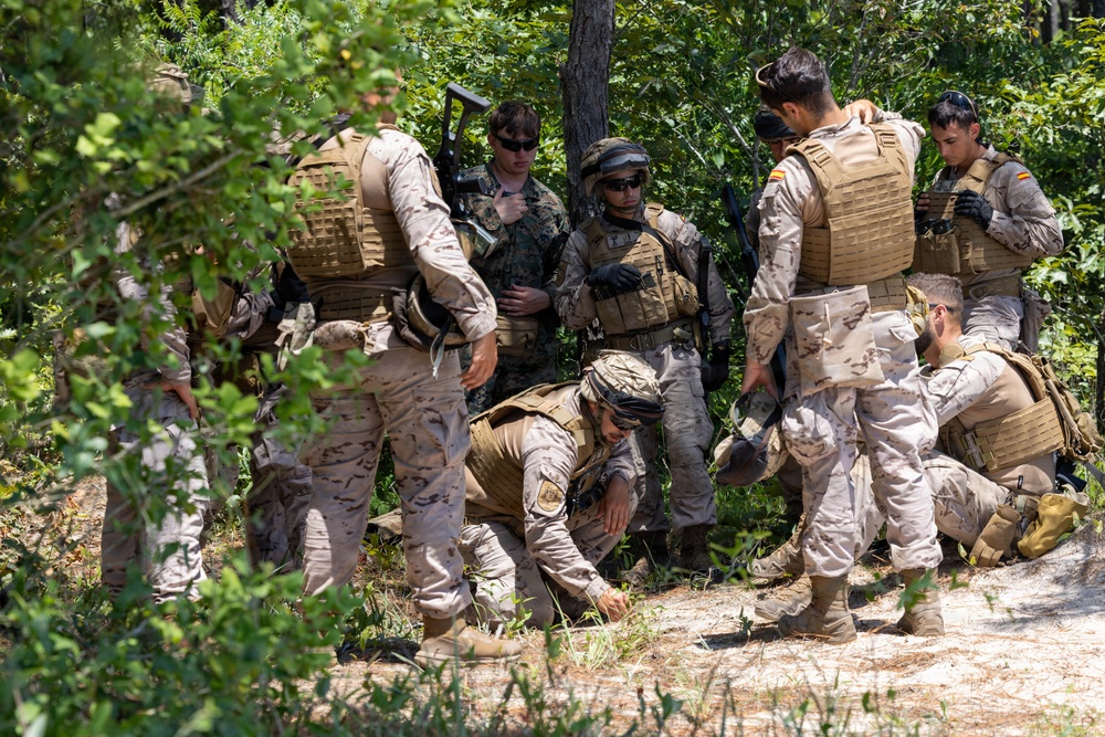 FLEETEX 250 | Multinational assault breach training