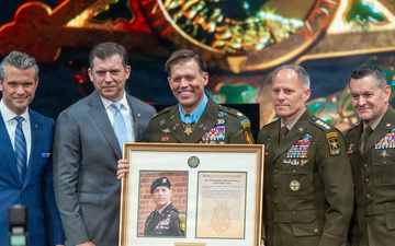 Hall of Heroes Induction Ceremony for Medal of Honor recipient Maj. Nicholas Dockery