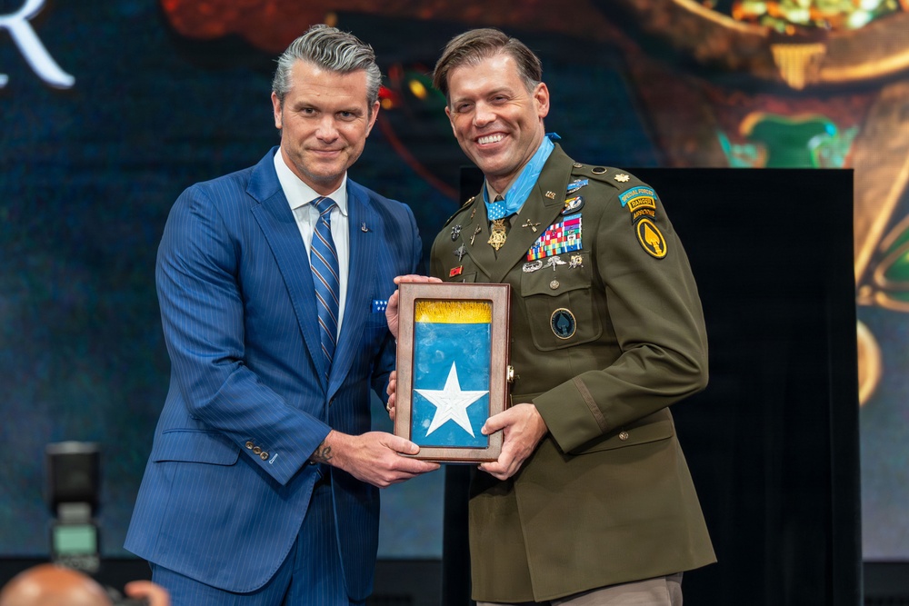 Hall of Heroes Induction Ceremony for Medal of Honor recipient Maj. Nicholas Dockery