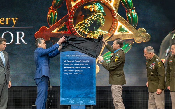 Hall of Heroes Induction Ceremony for Medal of Honor recipient Maj. Nicholas Dockery