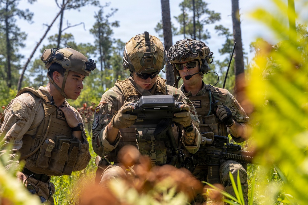 FLEETEX 250 | U.S. and French Marines Participate in a Bilateral Company Live-Fire Range