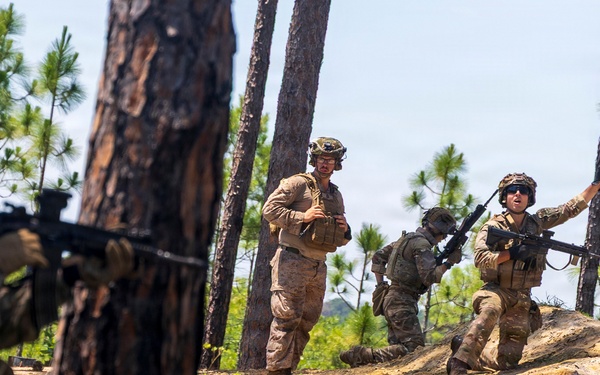 FLEETEX 250 | U.S. and French Marines Participate in a Bilateral Company Live-Fire Range