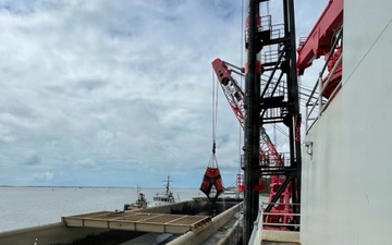 USACE maintains critical navigation channels at Military Ocean Terminal Sunny Point