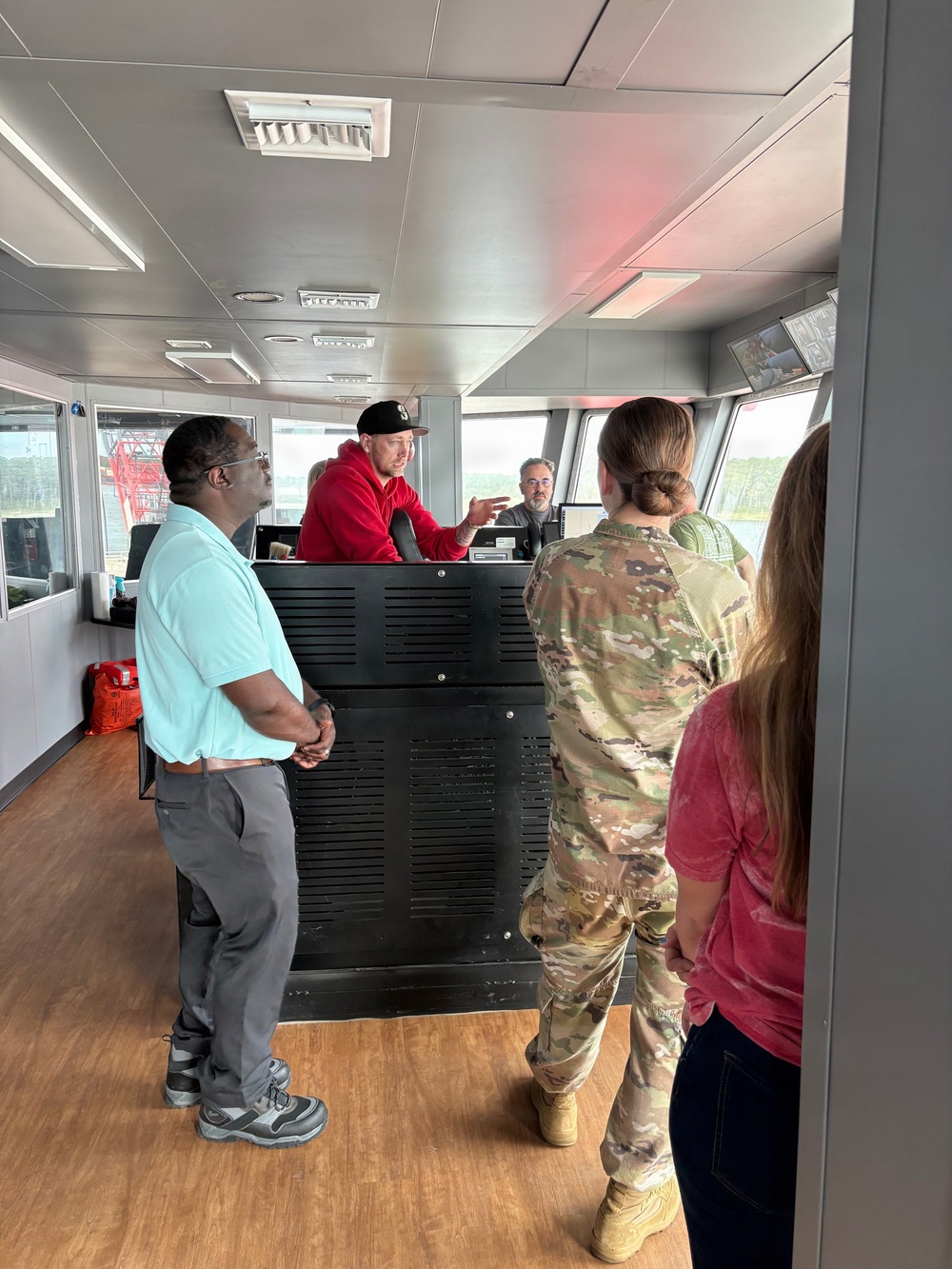 USACE maintains critical navigation channels at Military Ocean Terminal Sunny Point