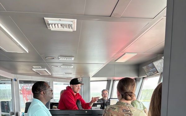 USACE maintains critical navigation channels at Military Ocean Terminal Sunny Point
