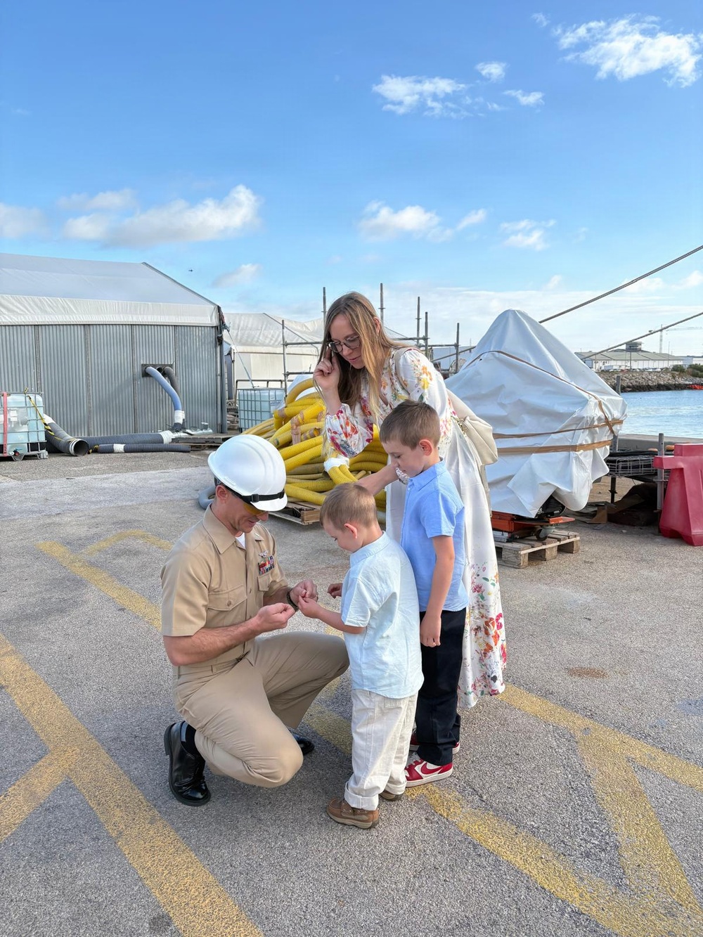 USS PAUL IGNATIUS celebrates newly promoted sailors