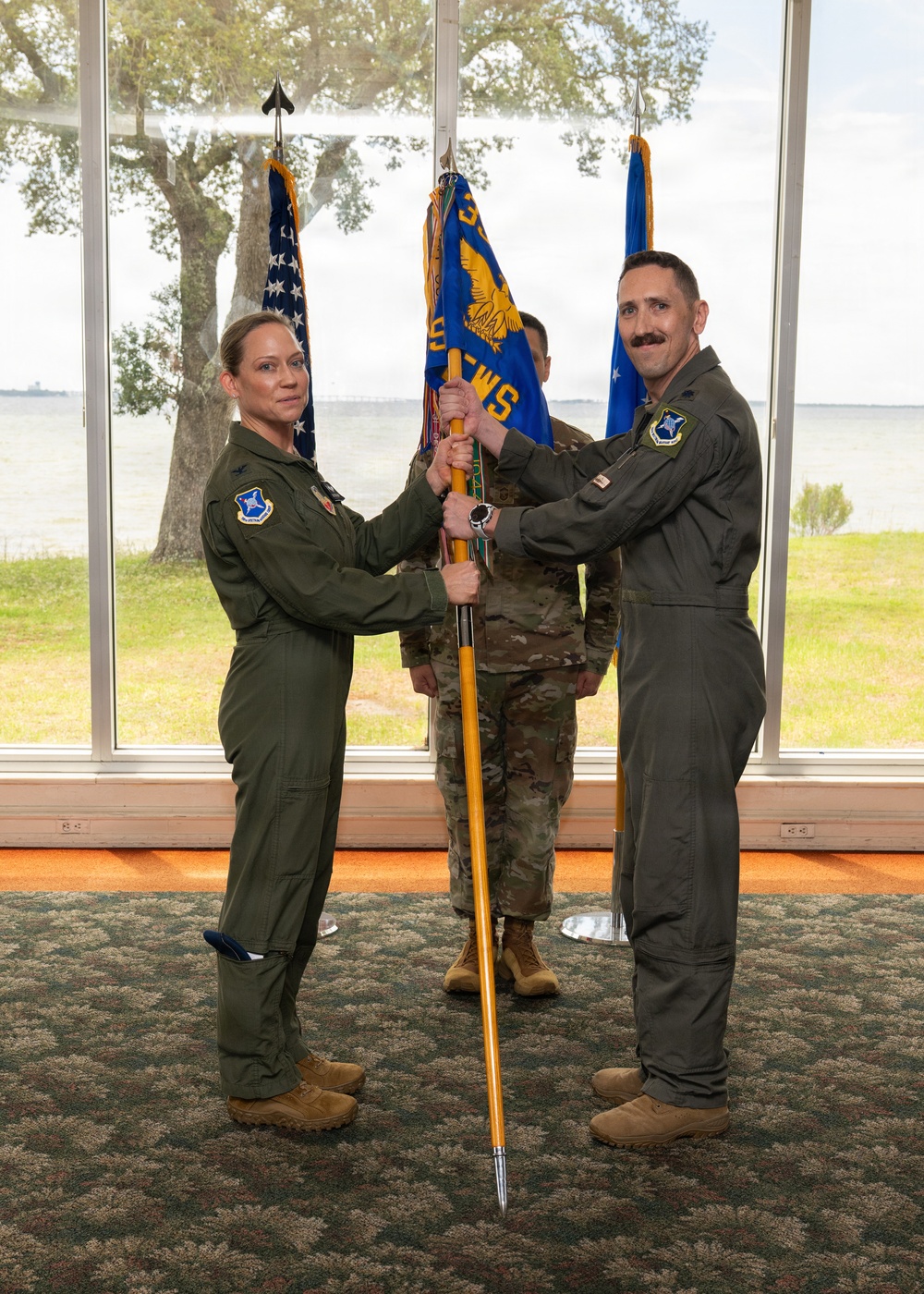 36 EWS welcomes new commander