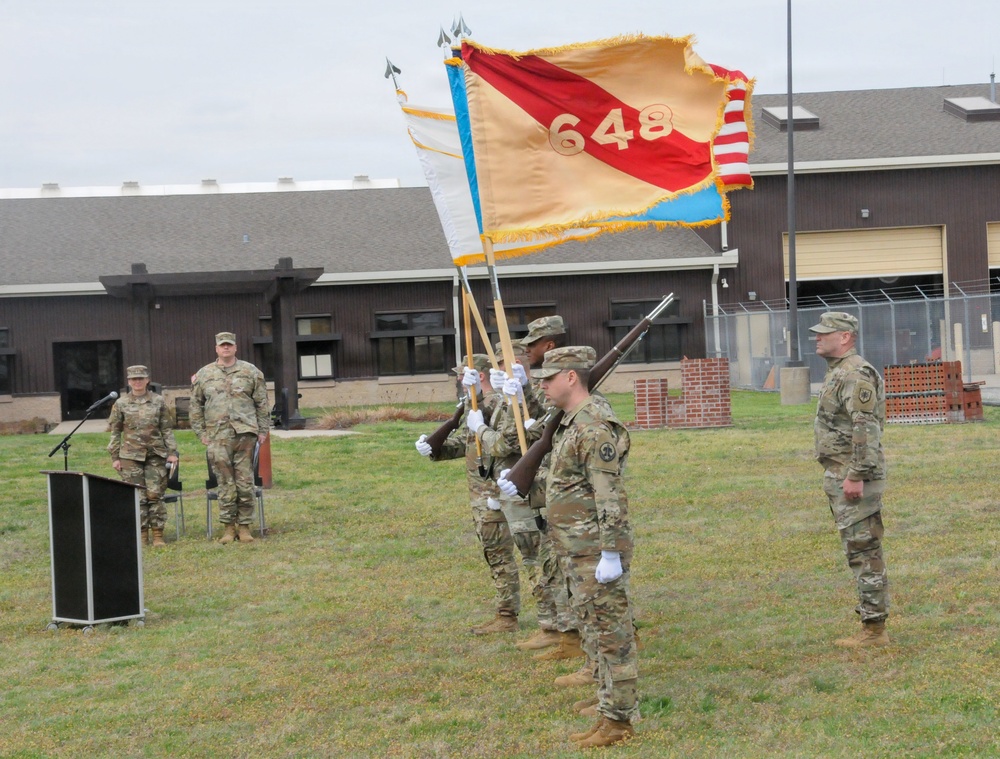 Army Reserve’s 648th RSG hosts inactivation ceremony