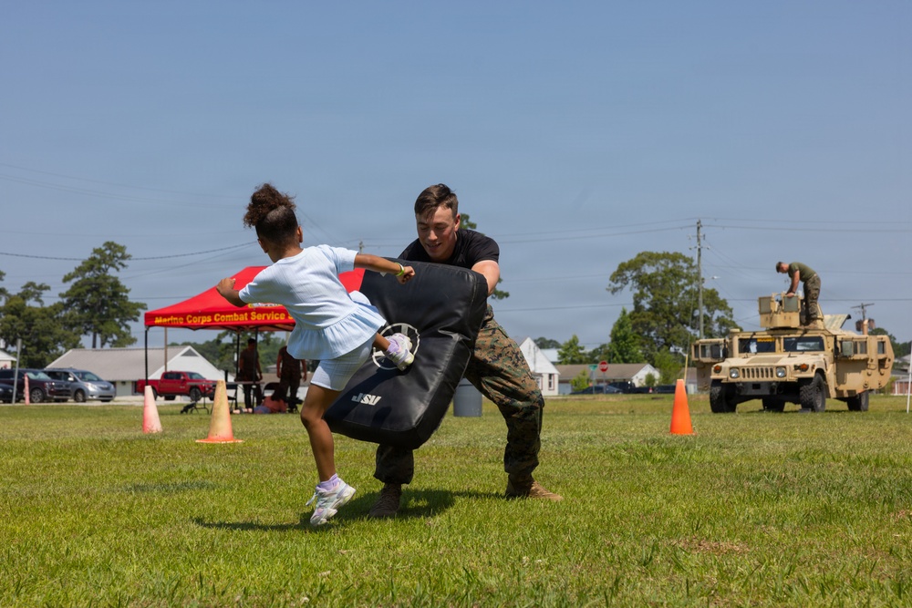 Marine Corps Combat Service Support Schools Hosts Bring Your Child to Work Day