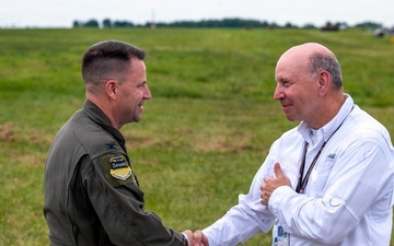 Col. Powers coins retired Brig. Gen. Mark Auer
