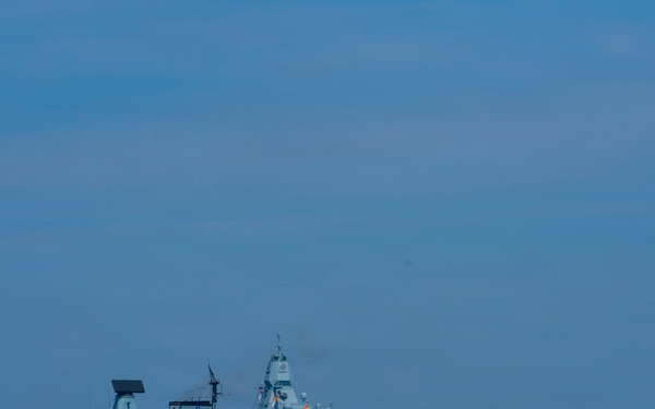 FGS Sachsen Departs for FLEETEX 250