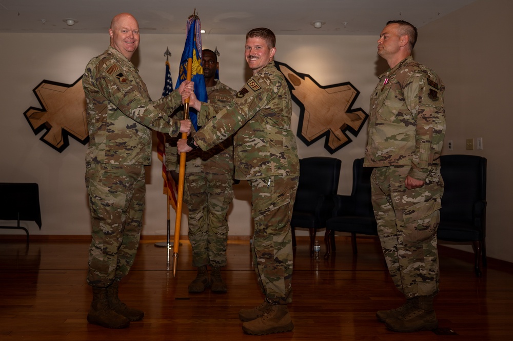 325th SFS Change of Command