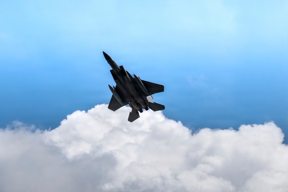 F-15 fly by
