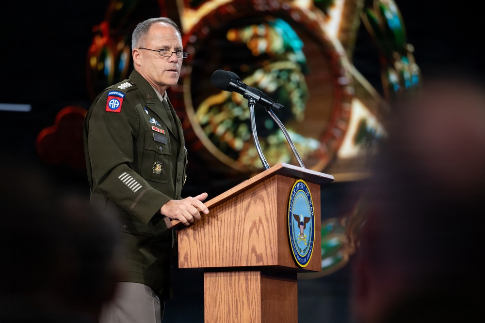 Hall of Heroes Induction Ceremony for Medal of Honor Recipient Maj. Nicholas Dockery
