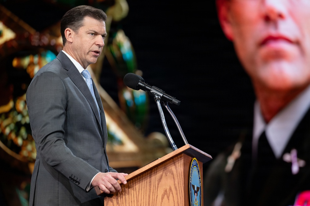 Hall of Heroes Induction Ceremony for Medal of Honor Recipient Maj. Nicholas Dockery