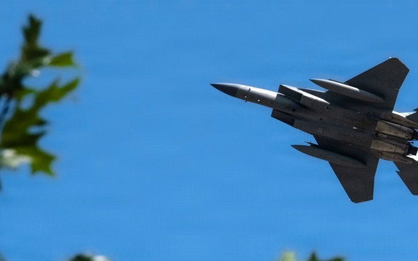 F-15 fly by