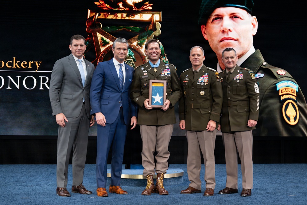 Hall of Heroes Induction Ceremony for Medal of Honor Recipient Maj. Nicholas Dockery