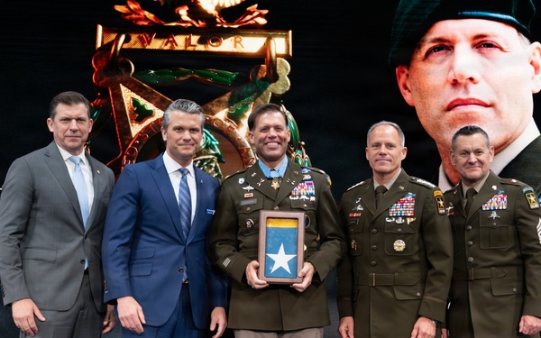 Hall of Heroes Induction Ceremony for Medal of Honor Recipient Maj. Nicholas Dockery