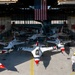 U..S. Air Force Thunderbirds in hanger