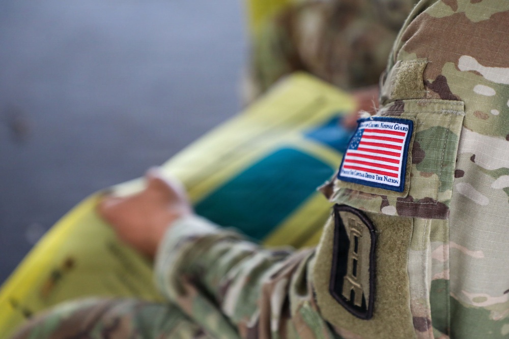 U.S. National Guardsmen Attend MASCAL Training Aiding