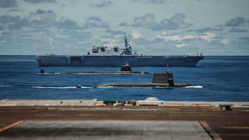 George Washington Strike Group Participates in Valiant Shield 2026