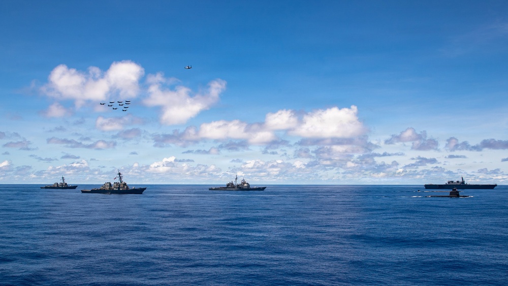 George Washington Strike Group Participates in Valiant Shield 2026