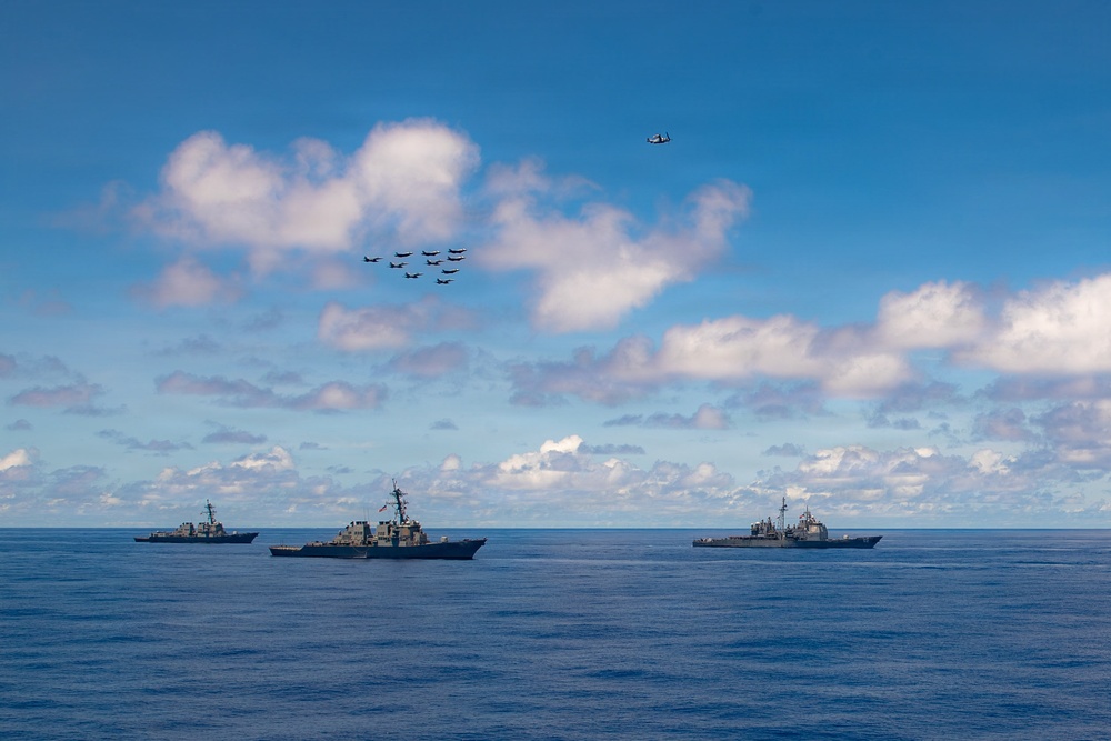 George Washington Strike Group Participates in Valiant Shield 2026