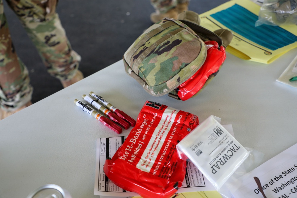 U.S. National Guardsmen Attend MASCAL Training
