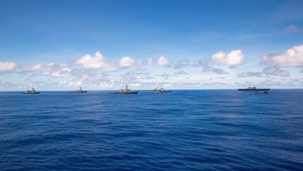 George Washington Strike Group Participates in Valiant Shield 2026