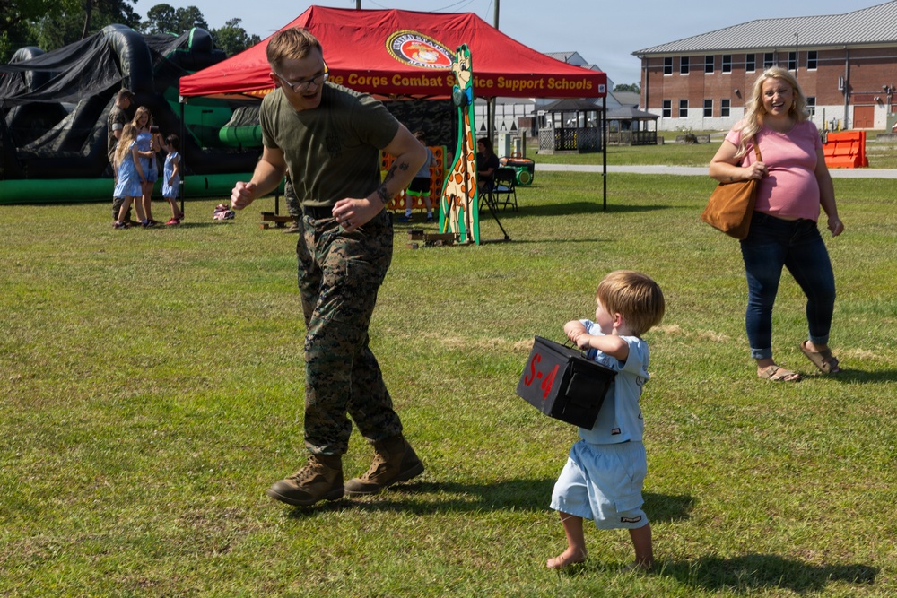 Marine Corps Combat Service Support Schools Hosts Bring Your Child to Work Day