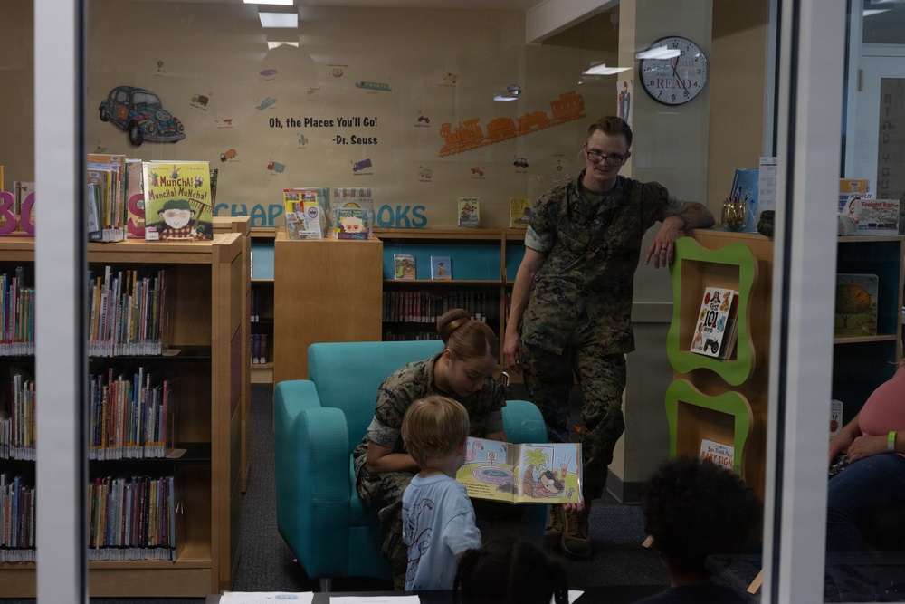 Marine Corps Combat Service Support Schools Hosts Bring Your Child to Work Day
