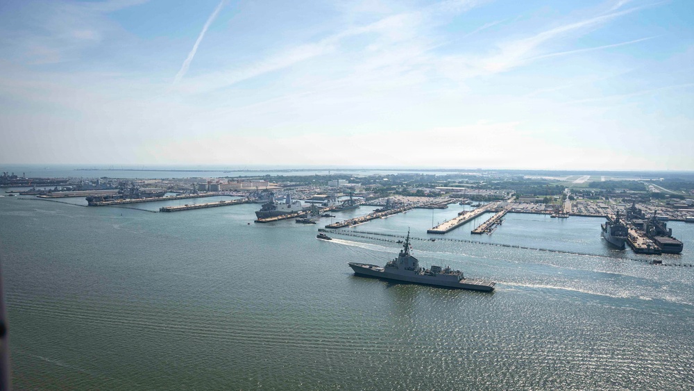 Naval Station Norfolk Fleet Exercise 250