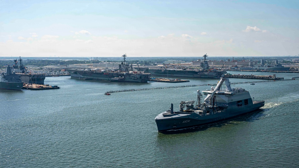Naval Station Norfolk Fleet Exercise 250