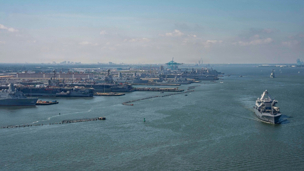 Naval Station Norfolk Fleet Exercise 250