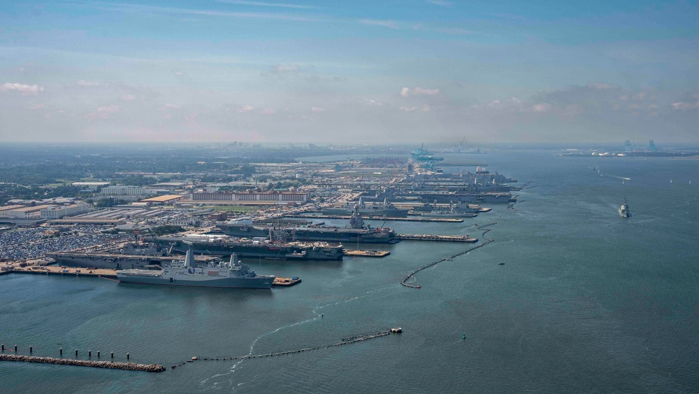 Naval Station Norfolk Fleet Exercise 250