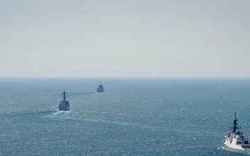 Sail 250 Ship Departure