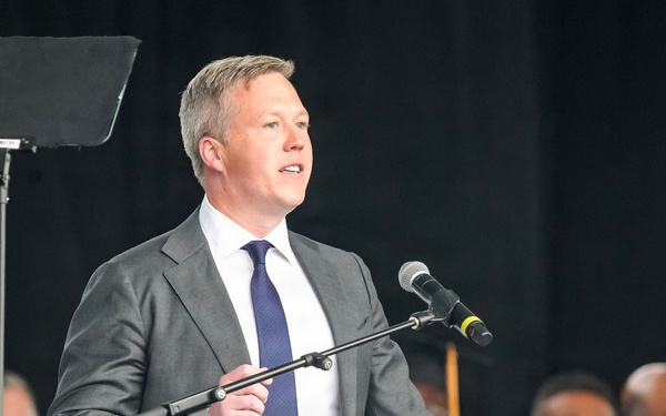 Secretary of the Army Daniel Driscoll Speaks at U.S. Merchant Marine Academy 90th Commencement