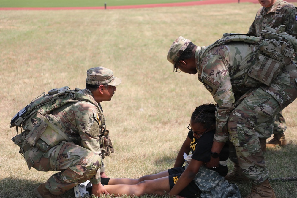 U.S. National Guardsmen Attend MASCAL Training