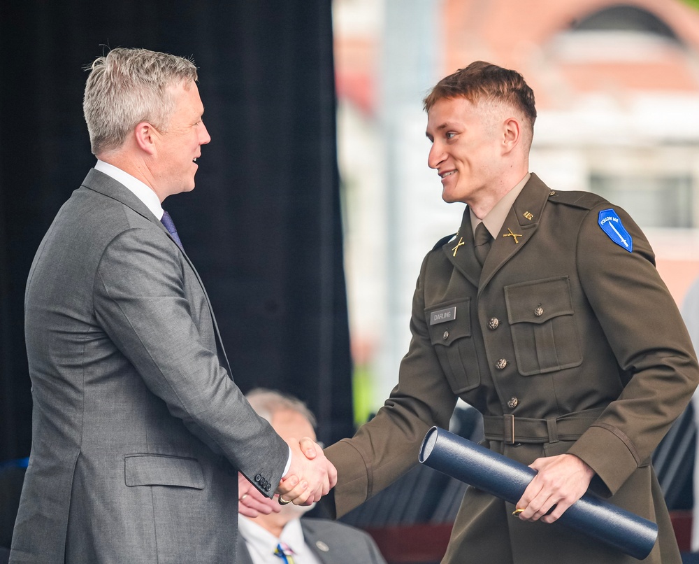 Secretary of the Army Daniel Driscoll Speaks at U.S. Merchant Marine Academy 90th Commencement