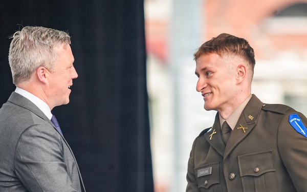 Secretary of the Army Daniel Driscoll Speaks at U.S. Merchant Marine Academy 90th Commencement