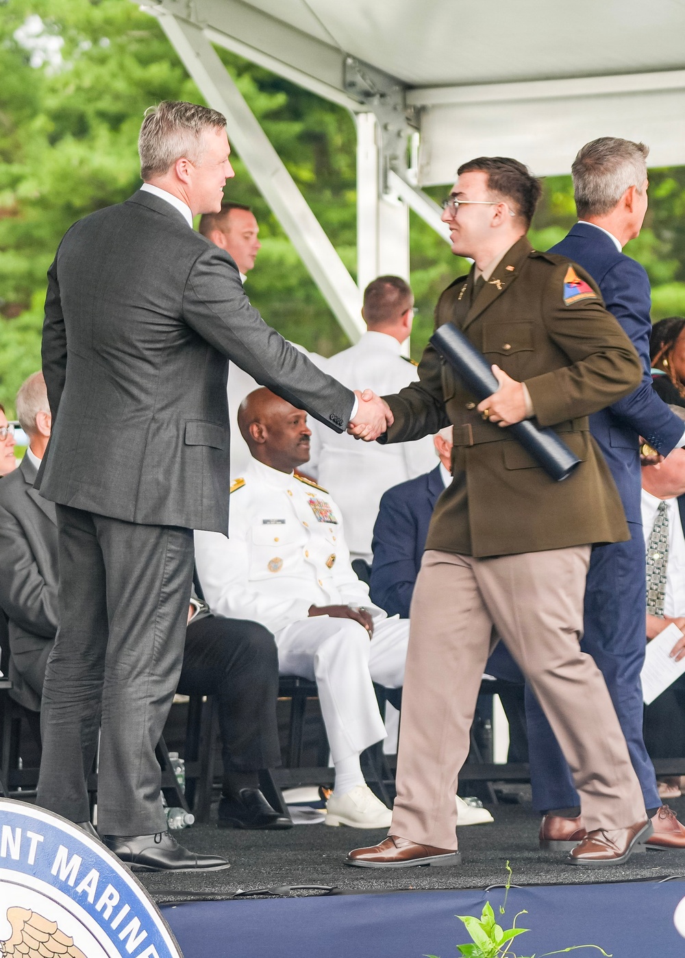 Secretary of the Army Daniel Driscoll Speaks at U.S. Merchant Marine Academy 90th Commencement