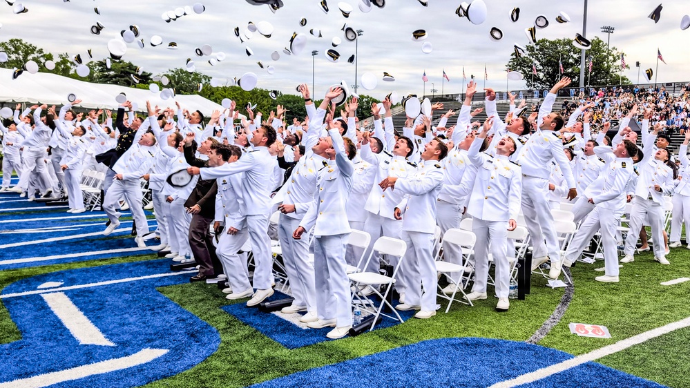 Secretary of the Army Daniel Driscoll Speaks at U.S. Merchant Marine Academy 90th Commencement