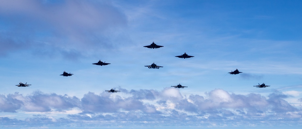 George Washington Strike Group Participates in Valiant Shield 2026