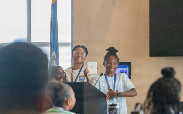 U.S. Marines support Norfolk Police Department Summer Camp