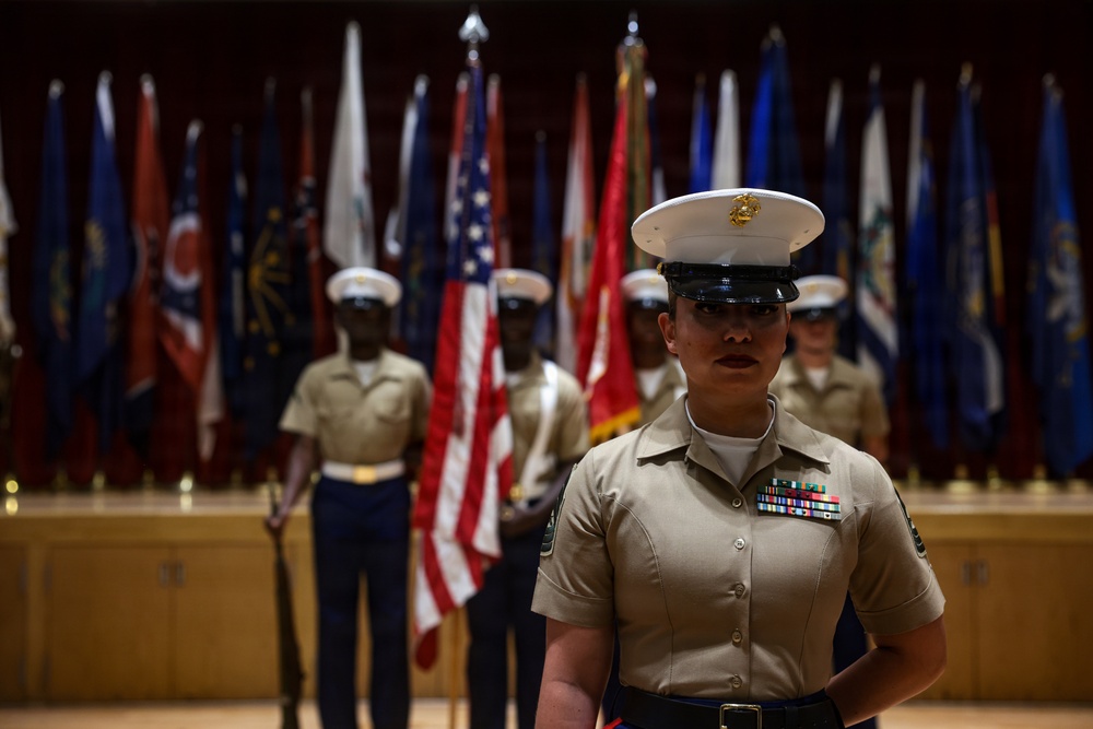 7th Communication Battalion holds change of command ceremony