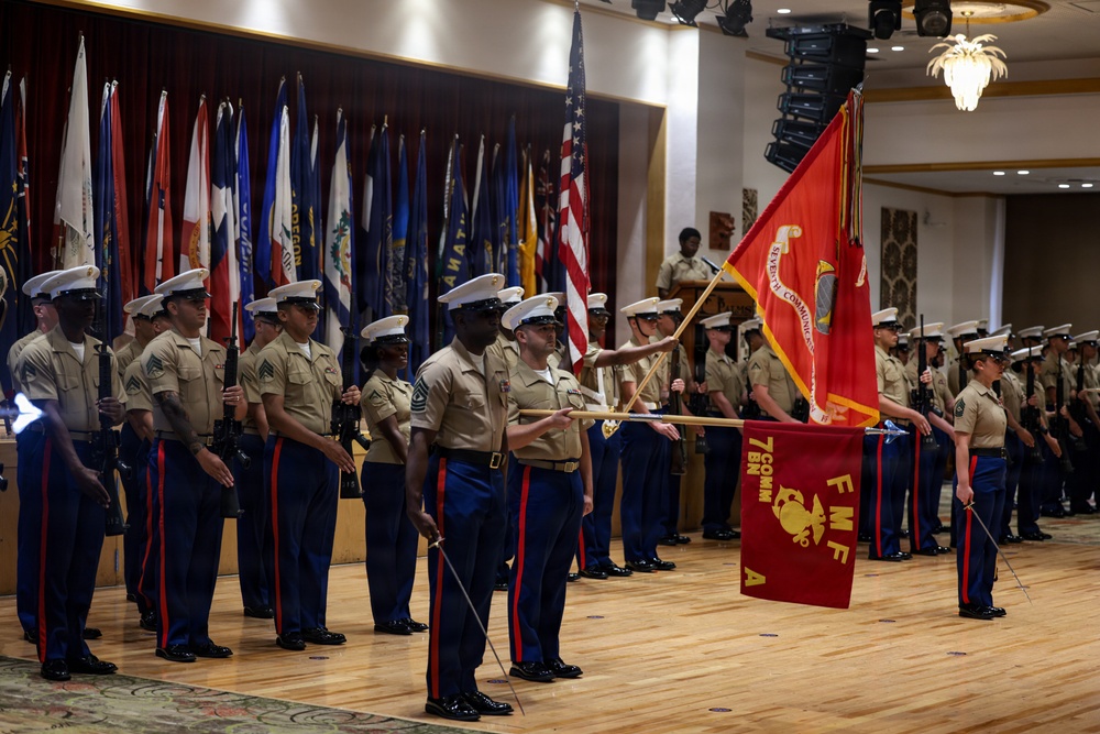 7th Communication Battalion holds change of command ceremony